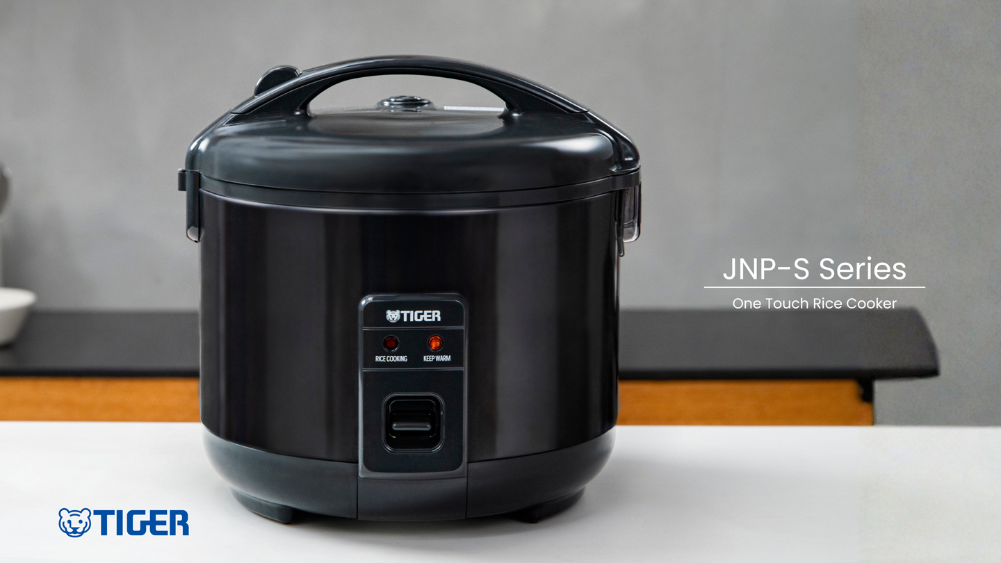 タイガーJNP - S15U - HU炊飯器とウォーマー、ステンレススチールグレー、8カップ Amazon.com: Tiger JNP-S15U-KY 8 Cup Capacity Rice Cooker with Non